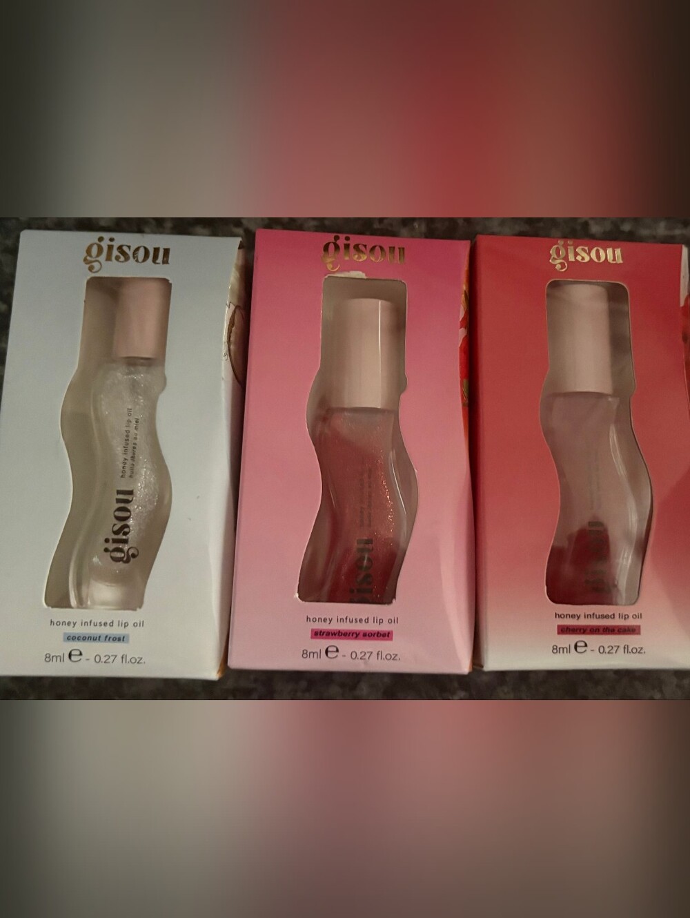 Honey Infused Lip Oils Bundle Of 3